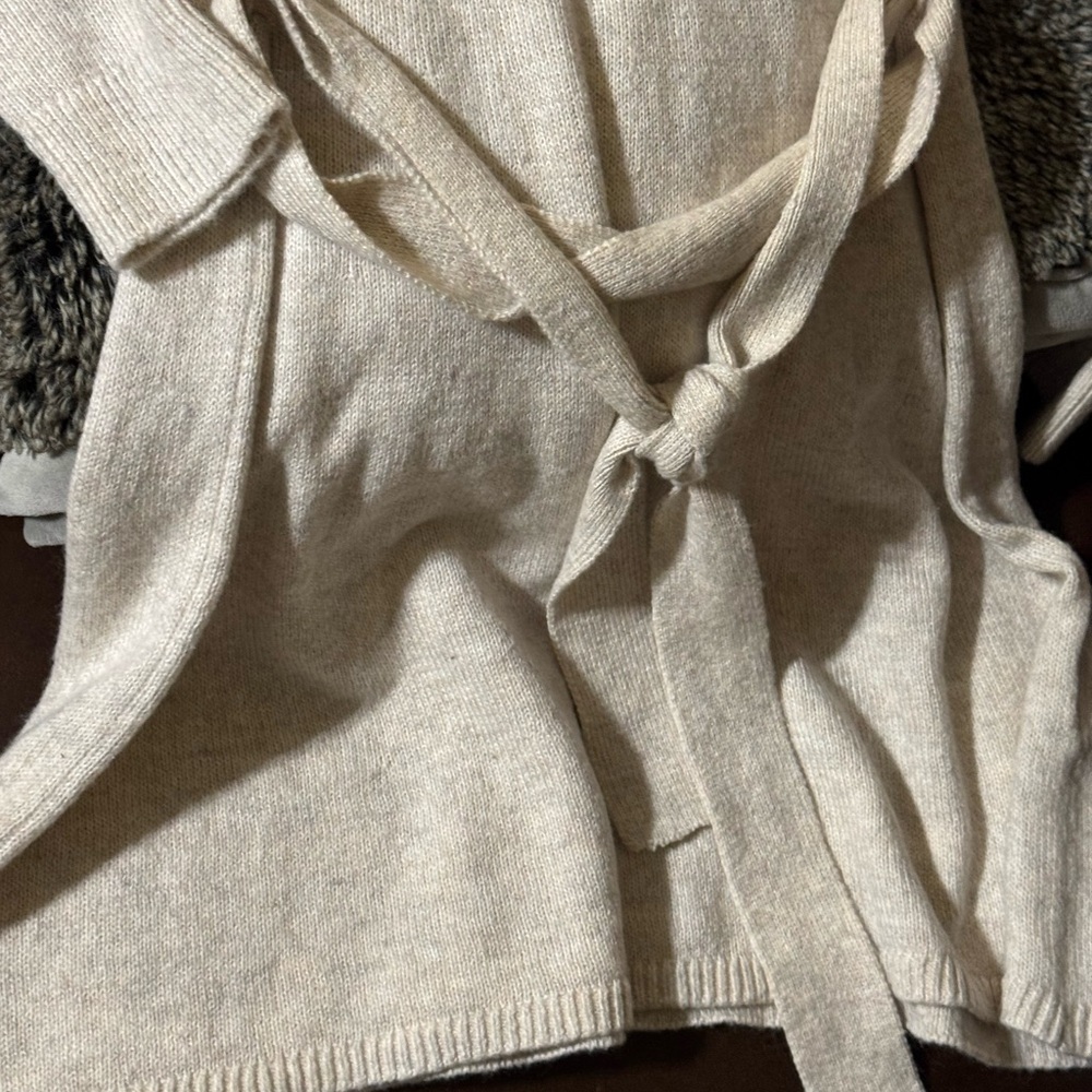 NWT Abercrombie Kids A&F girls kids belted dress long sleeve 13/14 - Picture 7 of 7